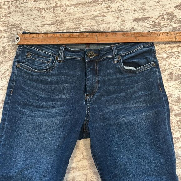 Kut from the Kloth Katy boyfriend Women's Blue Jeans size 8 - Picture 6 of 8